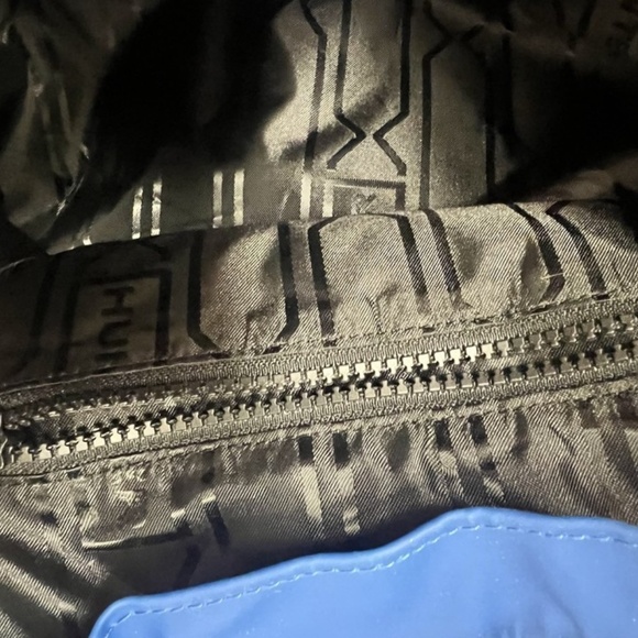 Hunter, Woman, Unisex, Backpack, Blue, Tie, Zip, Pocket, Canvas, Passageways.! main image 3